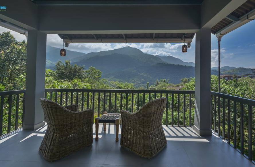 resort with balcony views in Wayanad