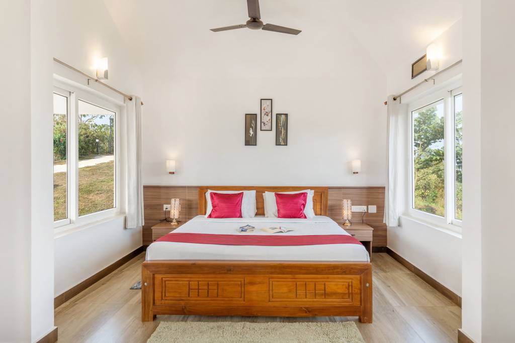 Mountain view cottages in Wayanad